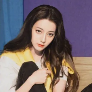 ✨ d5be30dc Dilraba Dilmurat mujer, actriz, retrato, Dilraba Dilmurat, celebridad, hermosa telegram sticker