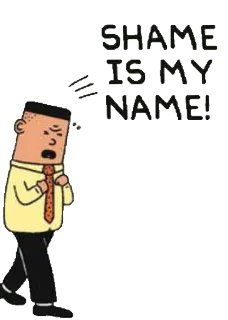 😅 e0b71cf0 SHAME
IS MY
NAME! schaamte, cartoon, personage, emotie telegram sticker