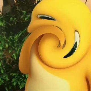 🌟 db234342 Kartun, Kuning, Karakter, Lucu, Deformasi telegram sticker