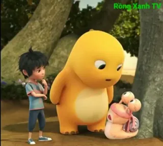 Dino kuning lgi😍 — @CHYY991 whatsapp stickers