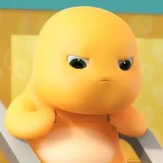 🎗 19888204 dinosaurier, cartoon, animiert, orange, wütend, figur telegram sticker