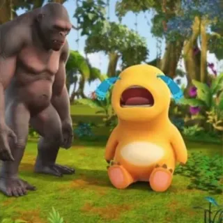 Dino mbul nya abby zen whatsapp stickers