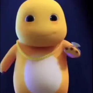 🧬 ec483515 mignon, dessin animé, jaune, dinosaure, bébé whatsapp sticker