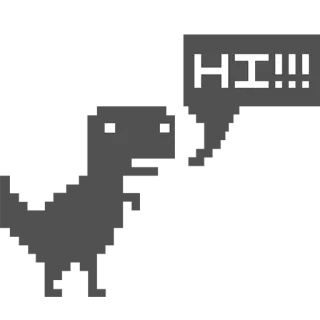 😏 73d1f5cd HI!!! hallo, pixelkunst, gruß, ausruf whatsapp sticker