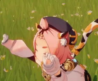 🐱 fcc3aff5 Diona Genshin Impact 애니메이션, 비디오 게임, 고양이귀, 디오나, 원신, 귀여운 telegram sticker