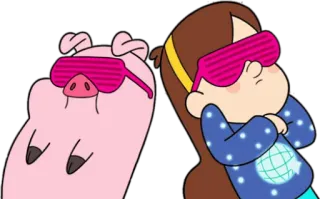 dipper pines telegram stickers