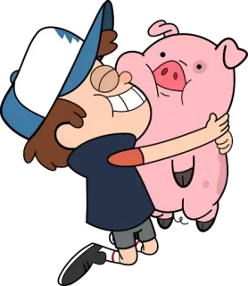 dipper pines telegram stickers