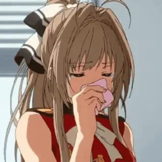 😭 8c70883c อนิเมะ, ร้องไห้, เศร้า, ผู้หญิง, น้ำตา, ตัวละคร telegram sticker