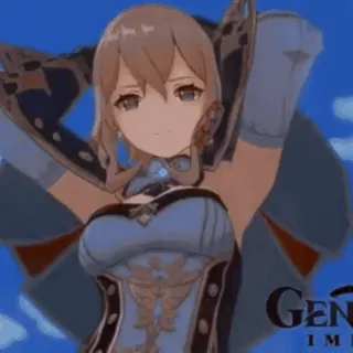 🔞 fd1a3d5b Jean Gunnhildr Genshin Impact อนิเมะ, วิดีโอเกม, เก็นชิน อิมแพ็ค, จีน กุนฮิลเดอร์ telegram sticker