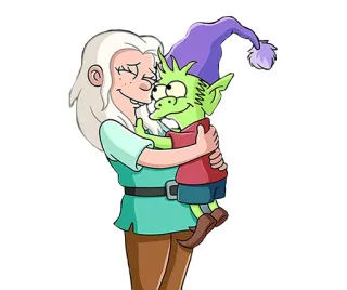 Disenchantment (@TgSticker) whatsapp stickers