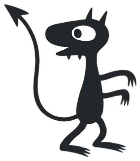 🧐 e89d45dc Luci Disenchantment 恶魔, 卡通, 搞笑, 魔鬼, 路西 telegram sticker