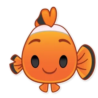 😆 c99cd66a Nemo Finding Nemo Hoạt hình, Cá, Cam, Biển, Cá hề, Disney, Pixar telegram sticker