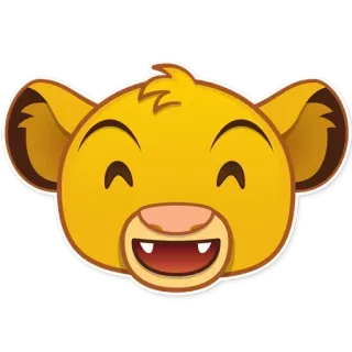 😛 e3d4e942 Simba The Lion King Simba, Sư tử, Disney, Hoạt hình, Động vật, Dễ thương telegram sticker