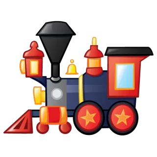 🚂 849dcf2f trein, locomotief, spoorweg, vervoer, stoomlocomotief whatsapp sticker
