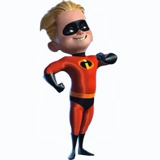 😎 323e79ce Dash The Incredibles Dash, The Incredibles, superhero, cartoon, Disney telegram sticker