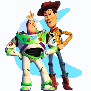 👥 aebd2ba2 Buzz Lightyear Toy Story toy story, buzz lightyear, woody, disney, pixar, cartoon telegram sticker