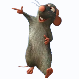 👈 f1134c81 Remy Ratatouille Remy, Ratatouille, rat, chef, animated, cartoon telegram sticker