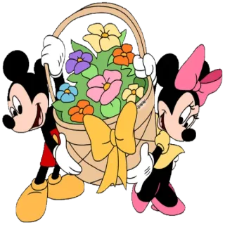 Disney Пасха @StikerDi telegram stickers