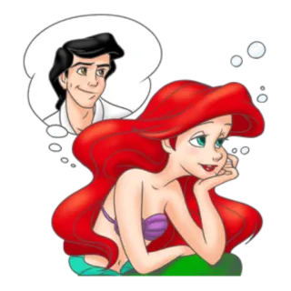 Disney Princess @stickerscar telegram stickers