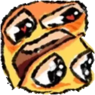 distorted love @this_is_sticker_party telegram stickers