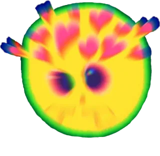 🥰 2aa59bd2 絵文字, ハート, 愛, かわいい, キュート, ステッカー telegram sticker