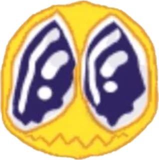 🥺 d9abee1d 絵文字, 黄色い顔, 悲しい, 怒り, 泣く telegram sticker