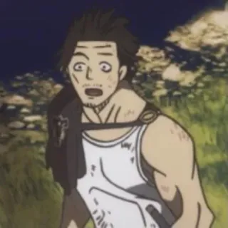 👑 33c20e5d Yami Sukehiro Black Clover Yami, Black Clover, Anime, Naklejka, Manga whatsapp sticker