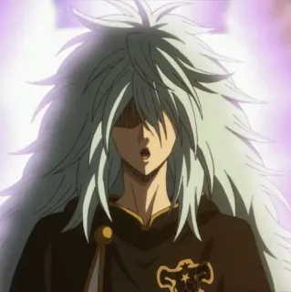 👑 499bb98b Anime, Postać, Fantasy, Magia, Czarodziej, Manga whatsapp sticker