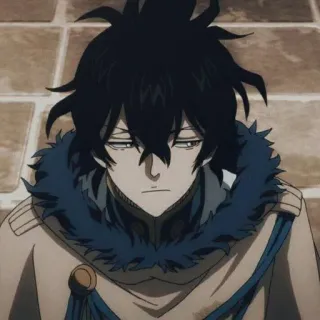 👑 e48ff359 Yuno Black Clover Anime, Black Clover, Yuno, Magia, Czarodziej, Shonen whatsapp sticker