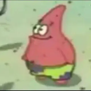 🎌 c6b7d219 Patrick Star Spongebob Squarepants patrick, bob esponja, desenho animado, estrela do mar, nickelodeon, personagem whatsapp sticker