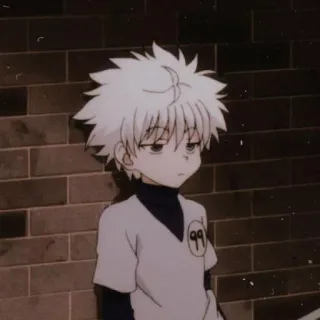 🎌 c9f7068c Killua anime, killua, hunter x hunter, desenho animado, adesivo whatsapp sticker