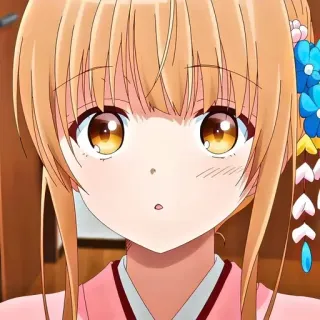 😮 41c55859 애니메이션, 소녀, 귀여운, 캐릭터, 만화 telegram sticker