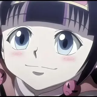 😇 7f81af9c Alluka Zoldyck Hunter x Hunter Anime, Mangá, Fofo, Irmã, Zoldyck whatsapp sticker