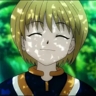 ☺️ f8c8b9a3 Kurapika Hunter x Hunter Anime, Mangá, Hunter, Kurta, Vingança, Nen whatsapp sticker