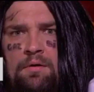 😳 0c626eb4 Gaz si 얼굴, 남자, 메이크업, 인물사진, 가발 telegram sticker