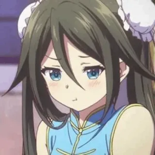 🌸 1b1da22f Anime, Gadis, Kartun, Potret, Lucu, Ekspresi telegram sticker