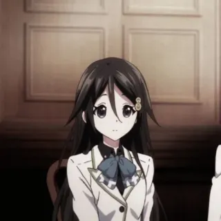 🌸 459cbefa Gadis anime, Seragam sekolah, Imut, Rambut panjang telegram sticker