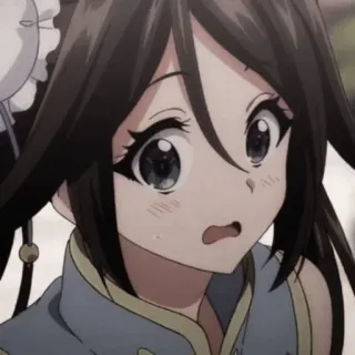 🌸 ee67214b Anime, Manga, Kartun, Gadis, Potret telegram sticker