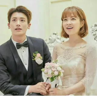 👰 488f1806 pernikahan, pengantin wanita, pengantin pria, pasangan, perkawinan, cinta, romansa, pakaian formal telegram sticker