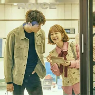 💑 70db07b8 pasangan, belanja, korea, romantis, bahagia, mode telegram sticker