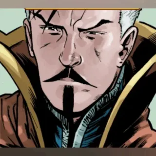 🔯 9010b7db Doctor Strange マーベル, アメコミ, 至高の魔術師, 魔法使い telegram sticker