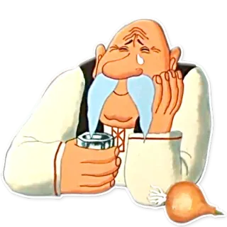😢 a8e8d2f4 ukraina, sedih, pria, alkohol, air mata, budaya, folklor whatsapp sticker