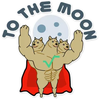 Doge³ telegram stickers