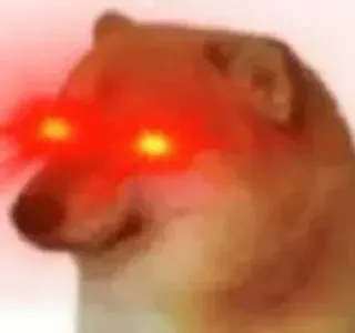 👀 6fe7658e Doge Doge, Мем, Собака, Интернет-мем, Сиба-ину telegram sticker