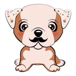 Puppy 🐶 (@stickerssave) telegram stickers