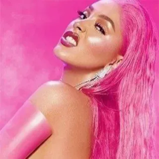 🐚 3eabeea1 女人, 粉色, 肖像, 美丽, 化妆 telegram sticker