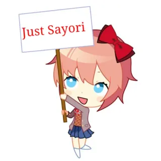Ddlc whatsapp stickers