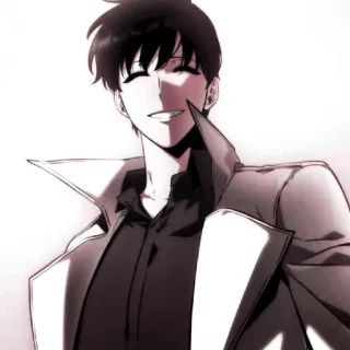 📖 e7d89b9e 애니메이션, 만화, 만화, 캐릭터, 웃는 telegram sticker