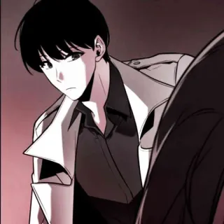 📖 f1877503 애니메이션, 만화, 카툰, 남자, 스타일, 멋진, 남성 telegram sticker