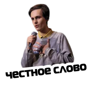🤞 d3588e86 ЧЕСТНОЕ СЛОВО telegram sticker
